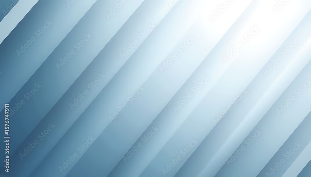 Obraz premium Abstract Light Blue Striped Background with Diagonal Lines