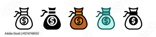 Moneybag multiple icon