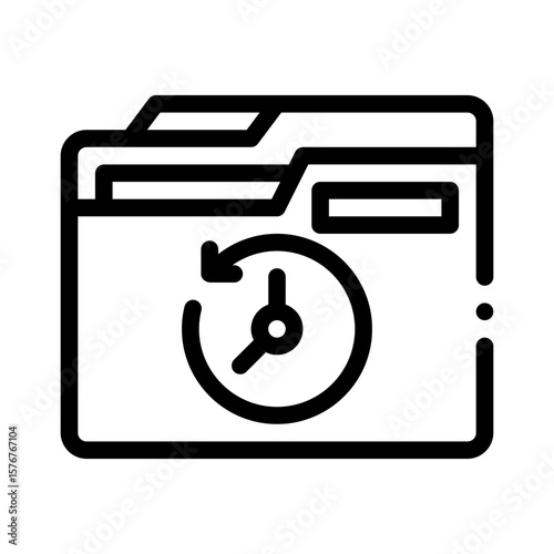 restore point line icon