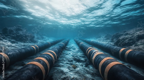 Underwater communication cables