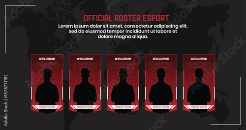 list or composition of esports teams