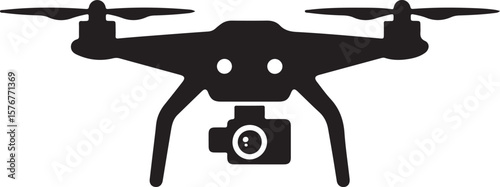 Modern Drone Silhouette

QuadCopter Flying Silhouette

Aerial Drone Vector Design

Remote Control Drone Illustration

Drone Photography Silhouette