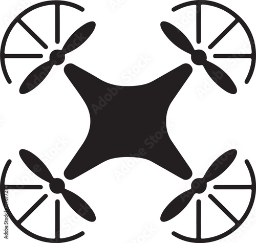 Modern Drone Silhouette

QuadCopter Flying Silhouette

Aerial Drone Vector Design

Remote Control Drone Illustration

Drone Photography Silhouette