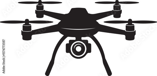 Modern Drone Silhouette

QuadCopter Flying Silhouette

Aerial Drone Vector Design

Remote Control Drone Illustration

Drone Photography Silhouette