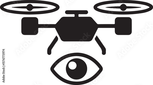 Modern Drone Silhouette

QuadCopter Flying Silhouette

Aerial Drone Vector Design

Remote Control Drone Illustration

Drone Photography Silhouette