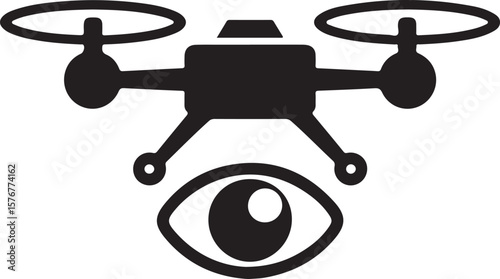 Modern Drone Silhouette

QuadCopter Flying Silhouette

Aerial Drone Vector Design

Remote Control Drone Illustration

Drone Photography Silhouette