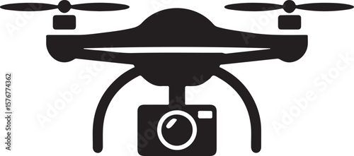Modern Drone Silhouette

QuadCopter Flying Silhouette

Aerial Drone Vector Design

Remote Control Drone Illustration

Drone Photography Silhouette