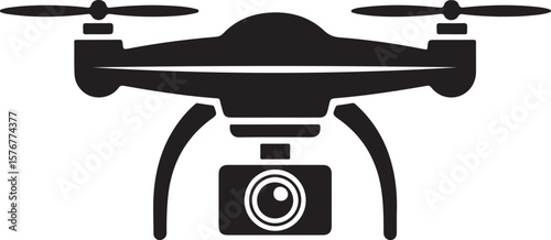 Modern Drone Silhouette

QuadCopter Flying Silhouette

Aerial Drone Vector Design

Remote Control Drone Illustration

Drone Photography Silhouette