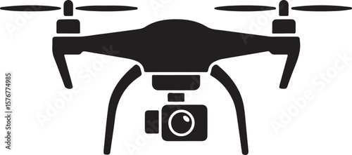 Modern Drone Silhouette

QuadCopter Flying Silhouette

Aerial Drone Vector Design

Remote Control Drone Illustration

Drone Photography Silhouette