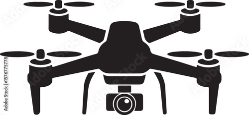 Modern Drone Silhouette

QuadCopter Flying Silhouette

Aerial Drone Vector Design

Remote Control Drone Illustration

Drone Photography Silhouette