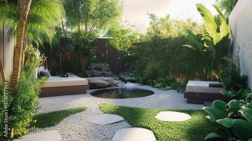 Tranquil Zen Garden Oasis