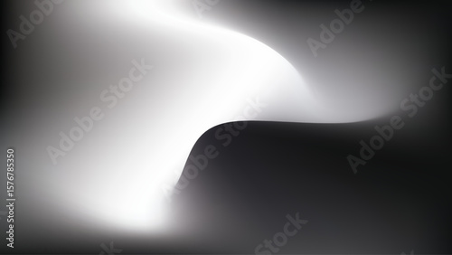 Grey black and white Abstract gradient mesh blurred backgrounds holographic texture banner eps 10	