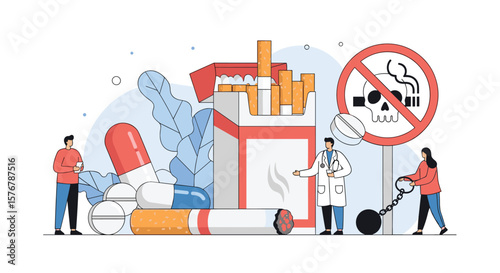 Understanding the devastating health consequences of smoking and its impact on lung function and overall well-being