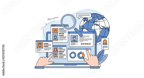 Innovative digital recruitment solutions for global talent acquisition and employee engagement strategies