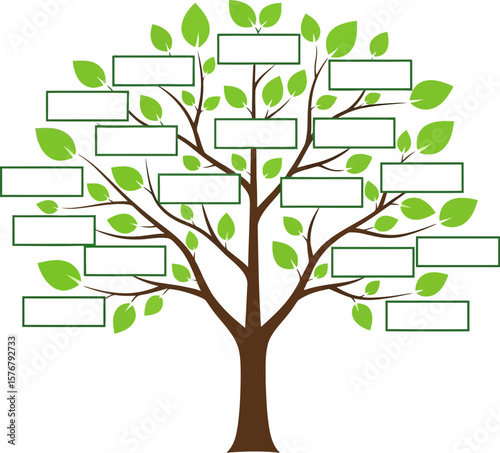Family tree template download editable genealogy chart blank pedigree ancestry diagram maker free