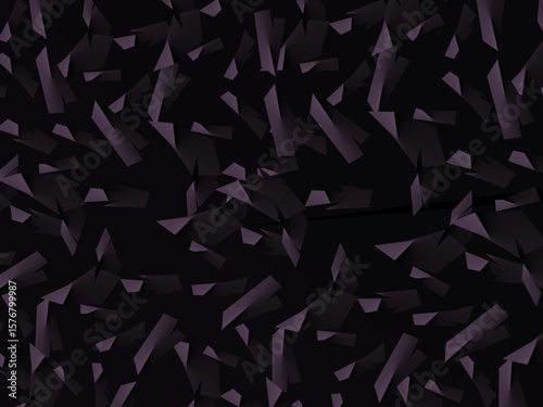 abstract forged carbon fiber vector with randomly arranged dark purple and black fragments, creating a modern and futuristic texture.