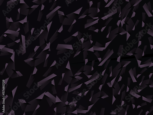 abstract forged carbon fiber vector with randomly arranged dark purple and black fragments, creating a modern and futuristic texture.