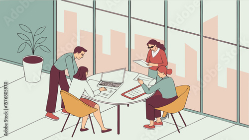 Team meeting collaboration