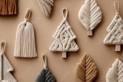 capture festive spirit of new year  with handcrafted christmas ornaments showcasing intricate designs and