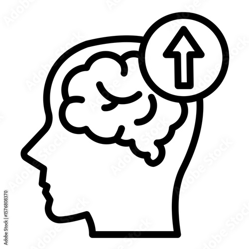 Growth Mindset  Icon Element For Design
