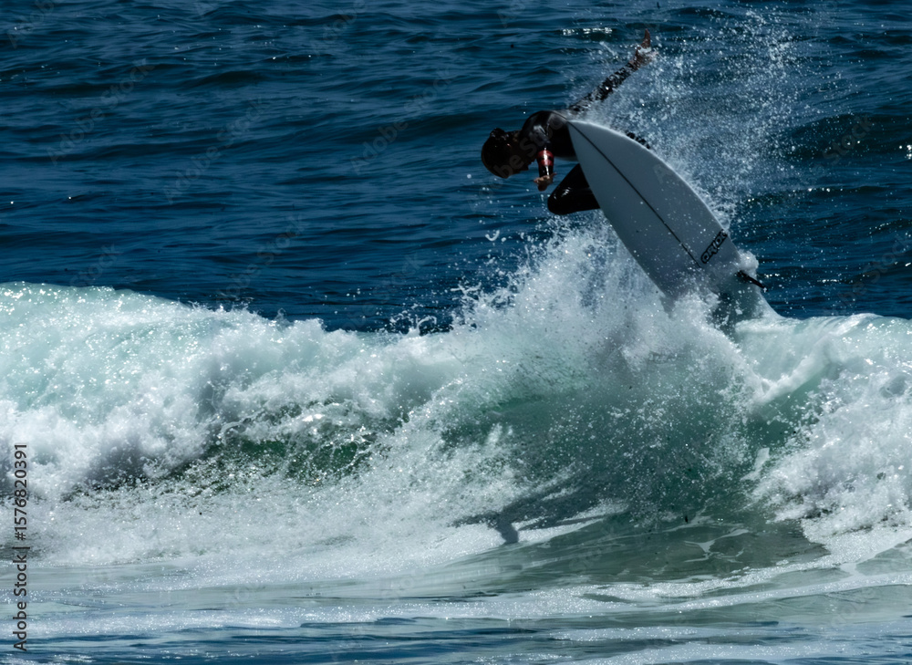 Obraz premium surfer in action