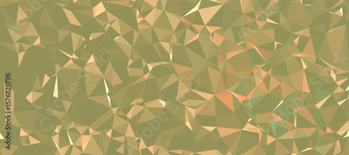 Abstract background dark color polygon pattern low poly triangle shape, geometric background with lowpoly background