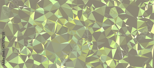 Abstract background Yellow and brown polygon pattern low poly triangle shape, geometric background with lowpoly background