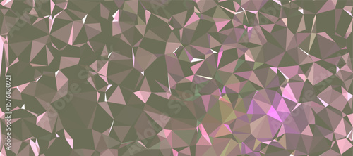 Abstract background Purple dark polygon pattern low poly triangle shape, geometric background with lowpoly background