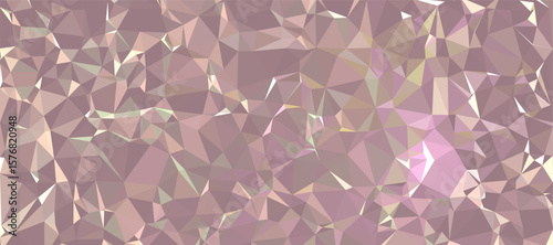 Abstract background Purple dark polygon pattern low poly triangle shape, geometric background with lowpoly background