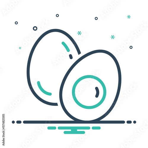 Mix icon for egg