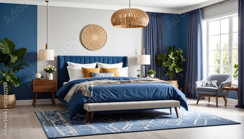 Modern bedroom interior design (1)