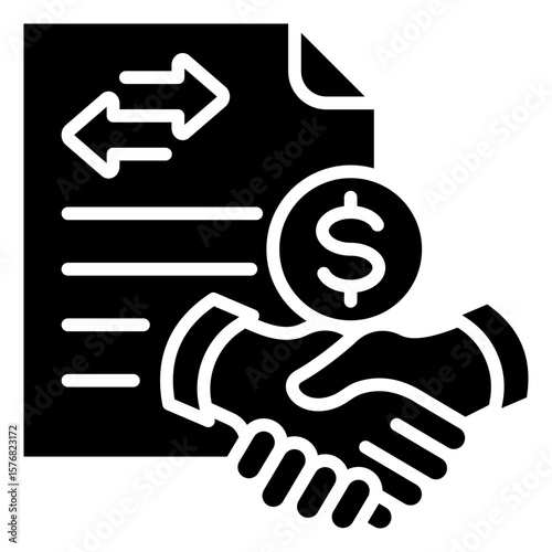 Trade Agreement Icon