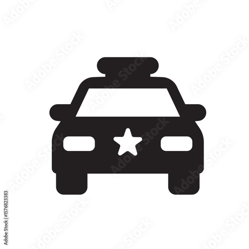 police car icon 