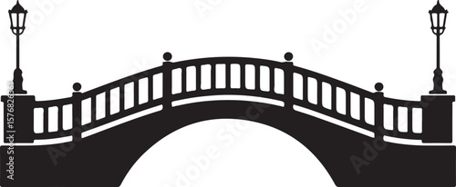 Suspension Bridge Silhouette Design

Scenic River Bridge Vector Artwork

Modern City Bridge Illustration

Classic Wooden Bridge Outline

Architectural Steel Bridge Icon