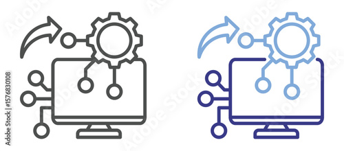 Distribute control system icon color
