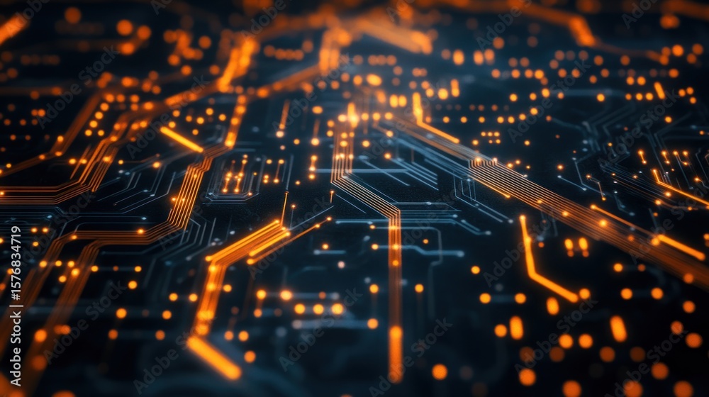 Obraz premium Abstract Circuitry