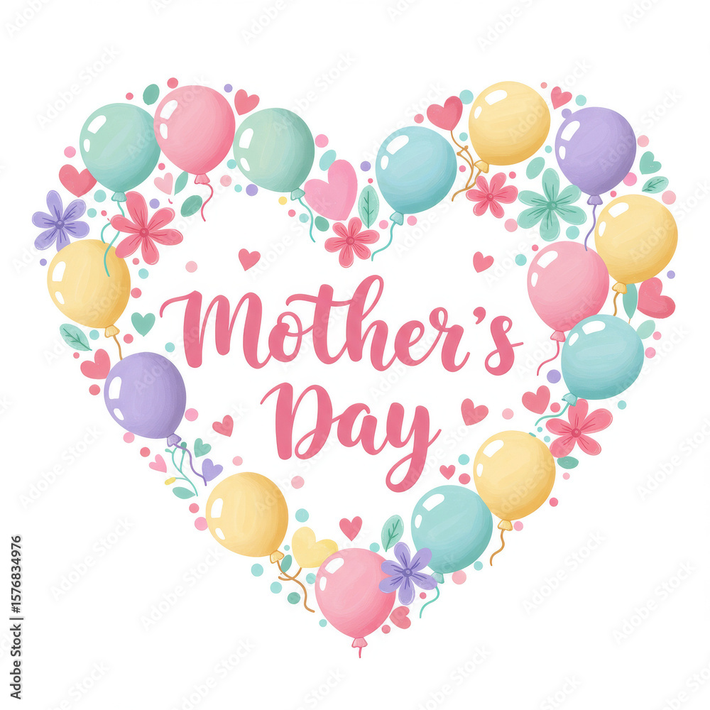 Fototapeta premium Happy Mother Day