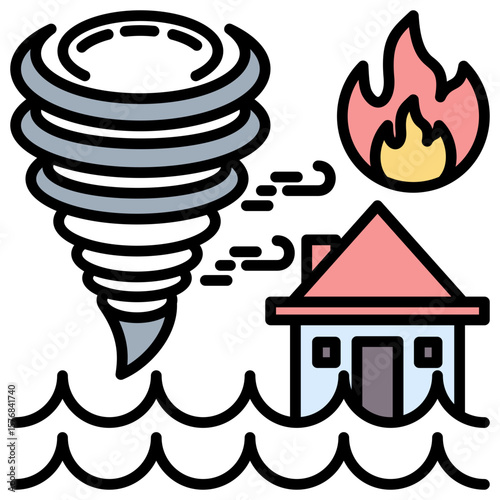 Natural Disaster Icon