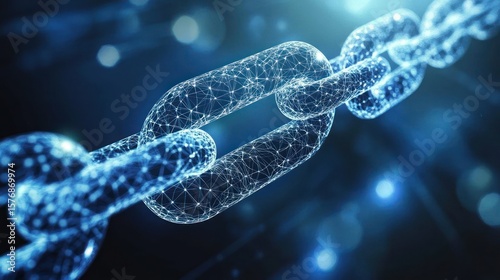 Abstract Digital Chain: Security, Network, and Connectivity