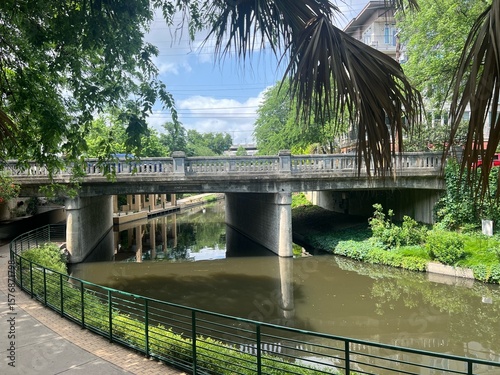 bridge over the river