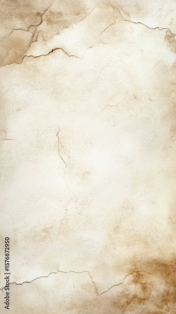 Obraz premium Aged, cracked, textured, off-white surface.