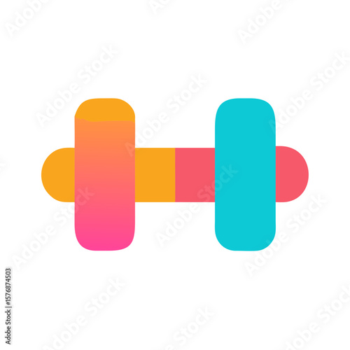 Dumbbell Fitness Icon