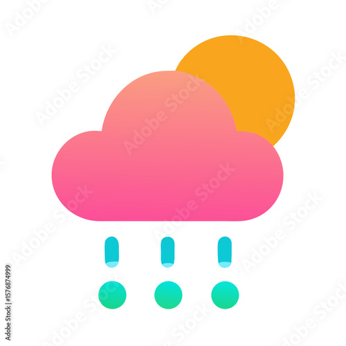 Rain Cloud Icon