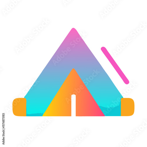 Tent Camping Icon