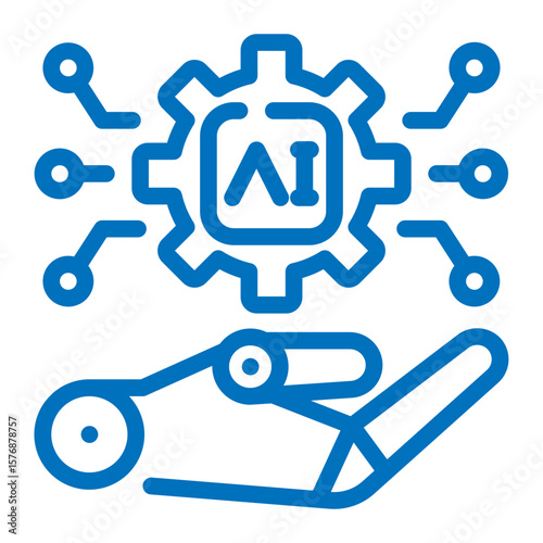 Robotic process icon