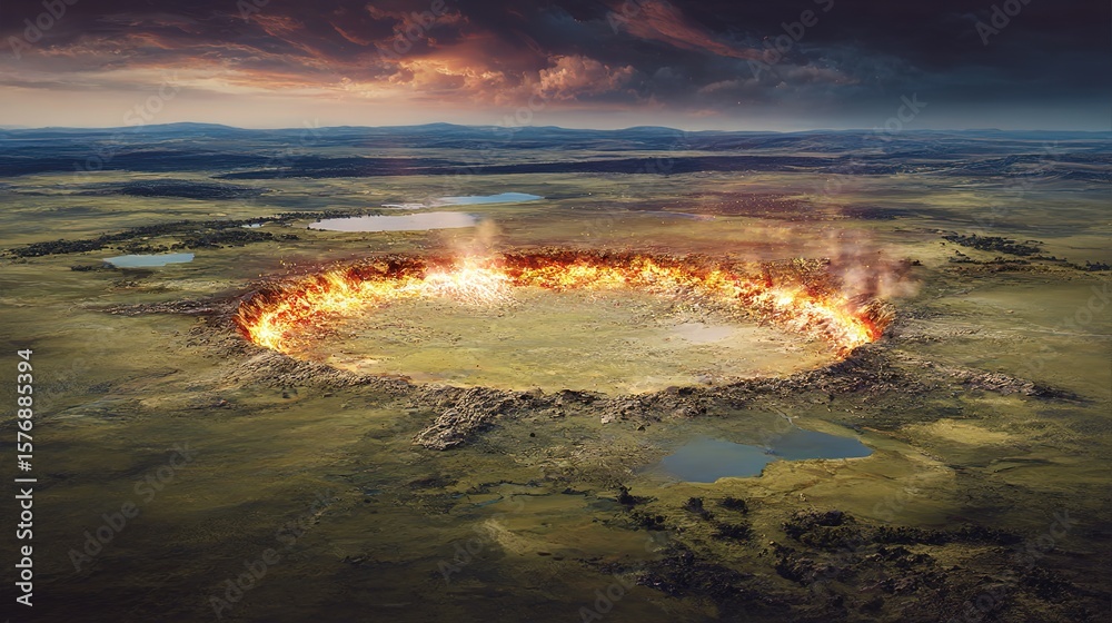 Naklejka premium A model with bright pink lips, half-shadowed face, exuding elegance and mystery in dramatic lighting. 