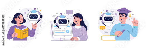 AI Technology in Education: Robots Assisting Teachers and Students with Lessons Using Generative Tools for Learning, Teaching, and Writing in Digital Classrooms and Virtual Environments

