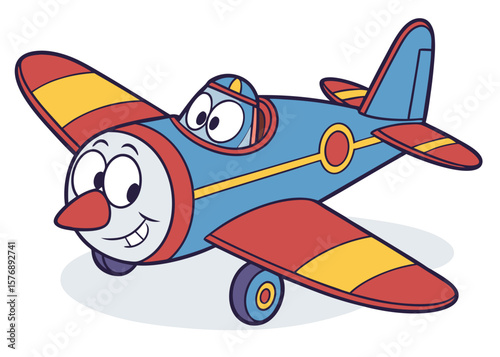 illustration of an airplane