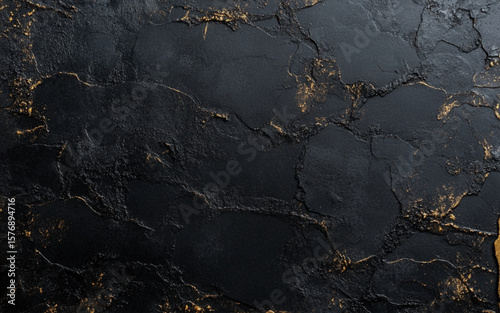 Black Marble granite with Golden Vines, wall surface, pattern graphic abstract light elegant black Gold for do floor ceramic counter texture stone slab smooth tile silver natural for interior Marble.