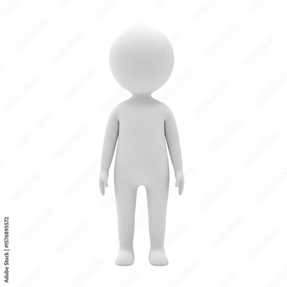 3d Rendering of a Clean White Human Figure Isolated on Transparent 3d Rendering of a Clean White Human Figure Isolated on Transparent